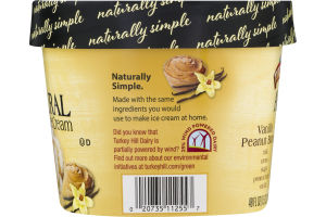 Turkey Hill All Natural Ice Cream Vanilla Peanut Butter