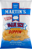 Martin's Potato Chips Value Size Dippin' Sea Salt