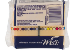 Kraft Cheese Singles Sharp Cheddar - 16 CT