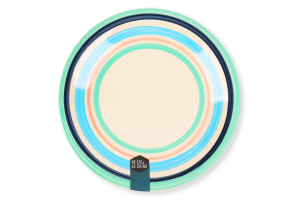 Тарілка салатна Eat&Drink бірюзова 19см 985226