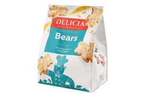 Пряники заварные Мишки Delicia м/у 0.24кг