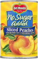 Del Monte No Sugar Added Sliced Peaches