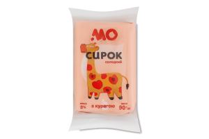 Сирок 8% солодкий з курагою Молочний острів м/у 90г