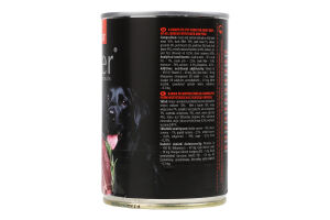 Корм д/собак з качкою та грушею 400г ж/б Пайпер