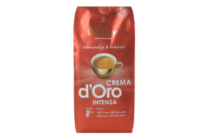 Кава смажена в зернах Crema d'Oro Intensa Dallmayr м/у 1кг