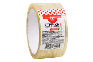 Лента клейкая упаковочная ТМ "1" 1шт