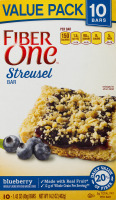 Fiber One Streusel Bar Blueberry - 10 CT