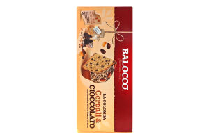 Кекс Balocco Colombа злаковий з шоколадн краплями