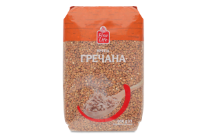 Крупа гречана ядриця швидкорозварювана Fine Life 1ґ м/у 800г
