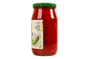 Соус томатный пастеризованный С маринованными огурцами Гуляй-поле с/б 440г