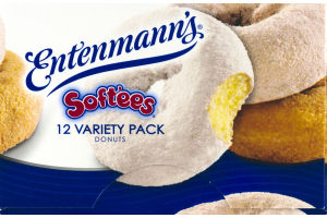 Entenmann's Soft'ees Donuts Variety Pack - 12 CT