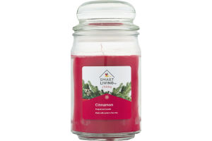 Smart Living Holiday Fragranced Candle Cinnamon