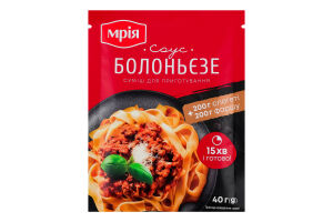 Смесь для приготовления соуса Болоньезе Мрія м/у 40г