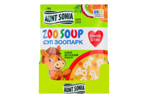Суп Зоопарк Aunt Sonia м/у 60г