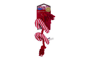 Companion Dog Toy Candy Cane Rope