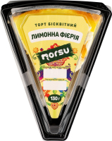 Торт бісквітний Лимонна феєрія 130г Norsu