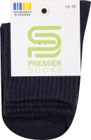 Шкарпетки Premier socks Економ сер рез сині р16-18
