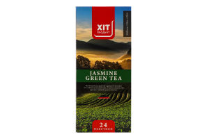 Чай зеленый байховый мелкий Jasmine Хіт продукт к/у 24х1.5г