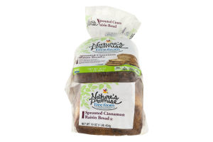 Nature's Promise Bread Sprouted Cinnamon Raisin