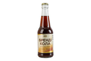 Напиток слабоалкогольный 0.33л 8% сильногазированый Бренди Кола Оболонь бут
