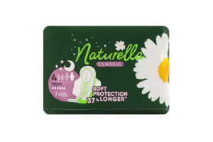 Прокладки гигиенические ароматизированные Night Classic Naturella 7шт
