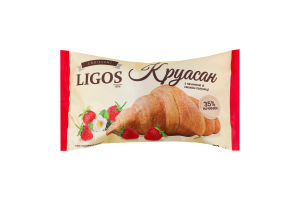 Круасан з начинкою зі смаком полуниці, ТМ "LIGOS" 70г