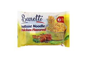 Локшина швидкорозч Banetti 75 г курка (Туреччина)