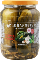 Конс Огірки Господарочка 660 мл скл.