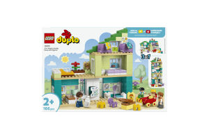 Конструктор для детей от 2лет №10470 3in1 Modern family house with figures Duplo Lego 166эл