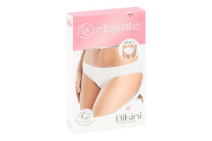 Труси жіночі Elegante 2001 bikini white M