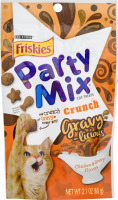 Friskies Party Mix Cat Treats Crunch Gravy-licious
