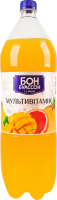 Напиток безалкогольный сильногазированный сокосодержащий Мультивитамин Бон Буассон п/бут 2л