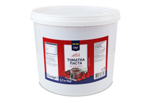 Паста томатная 25% пастеризованная Metro Chef ведро 5.7кг