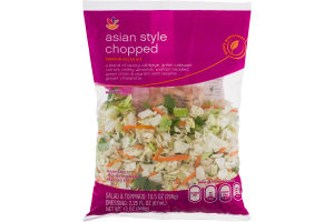 Ahold Premium Chopped Salad Kit Asian Style