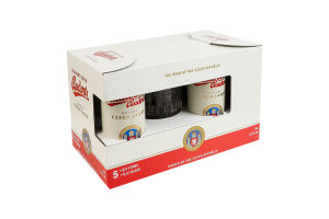 Пиво 5х0.5л 5% світле фільтроване пастеризоване + кухоль 0.3л Budweiser Budvar к/у