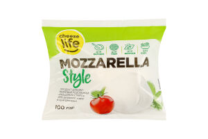 ПБЖ розсіл.Моцарела стайл (Mozzarella style) 45% Cheese Life, 100г
