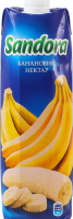 Нектар с мякотью стерилизованный банановый Sandora т/п 0.95л