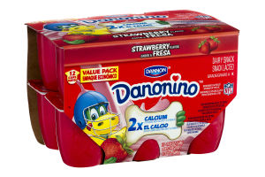 Dannon Yogurt Cups Strawberry - 12 CT