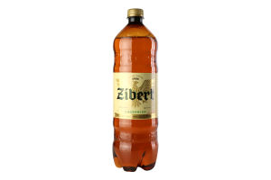 Пиво 1.15л 4.4% светлое пастеризованное Lagerbier Zibert п/бут