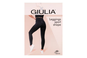 Легінси жіночі Giulia Sport Shape black L/XL