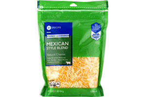 SE Grocers Natural Cheese Mexican Style Blend Fancy Shredded