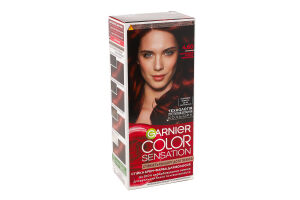 Крем-краска для волос Color Sensation Интенсивный темно-красный №4.60 Garnier