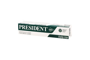 Паста зубная Classic President 75мл