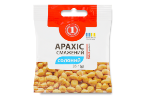 Арахис жареный соленый ТМ "1" м/у 35г