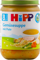 Суп овочевий з індичкою органічний від 8місяців 190г твіст/б Hipp