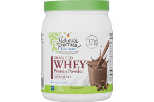 Nature's Promise Grass Fed Whey Protein Powder Chocolate