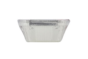 Контейнеры из пищевой алюминиевой фольги с крышками 430мл ТМ "1" 5шт