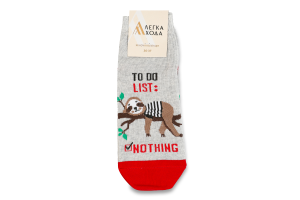 Носки женские Легка хода №5582 23 серебро меланж