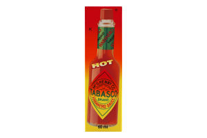 Соус перечный Habanero Tabasco к/у 60мл