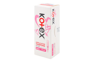 Тампоны гигиенические с аппликатором Супер Kotex 8шт